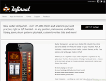 Tablet Screenshot of infinautgames.com